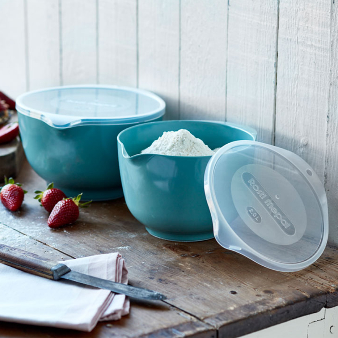 Set 2 Bowls Margrethe con tapa - Rosti - Image 2